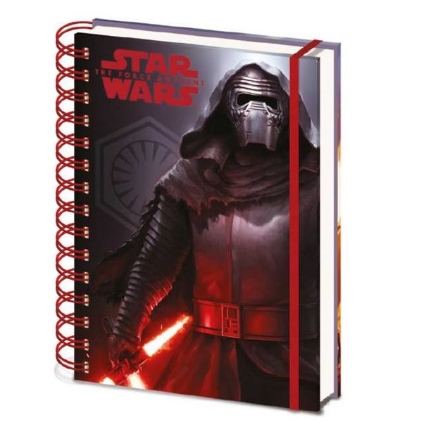 STAR WARS EPISODIO VII LIBRETA A5 DARK