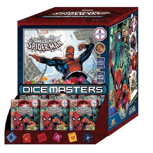 MARVEL DICE MASTERS: SPIDERMAN GRAVITY FEED (SOBRE)