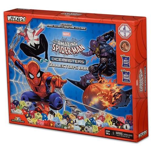 MARVEL DICE MASTERS: SPIDERMAN COLLECTOR BOX