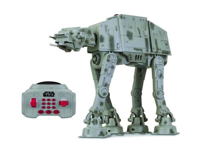 STAR WARS EP VII VEHICULO RADIOCONT. CON LUZ Y SONIDO U-COMMAND AT-AT 25 CM