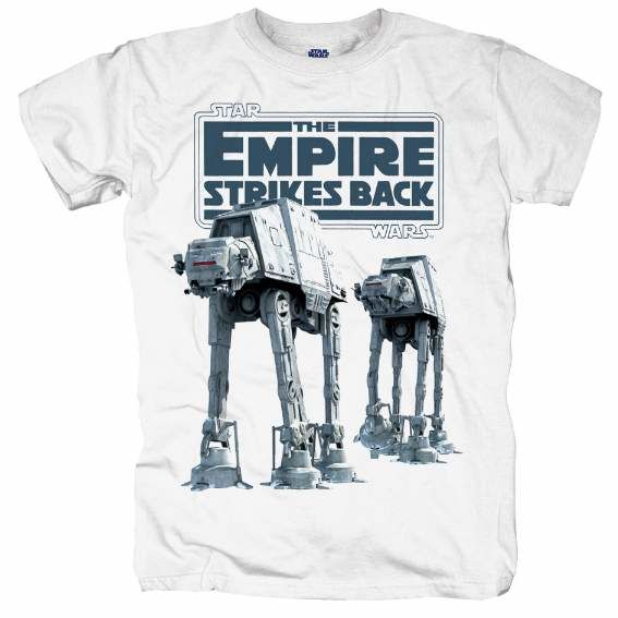 STAR WARS CAMISETA CHICO THE EMPIRE STRIKES BACK BLANCO L