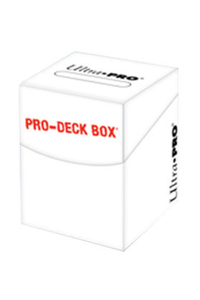 DECK BOX ULTRA PRO 100+ WHITE (BLANCO)