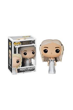 JUEGO DE TRONOS DAENERYS EN VESTIDO DE NOVIA FIGURA 10 CM VINYL POP