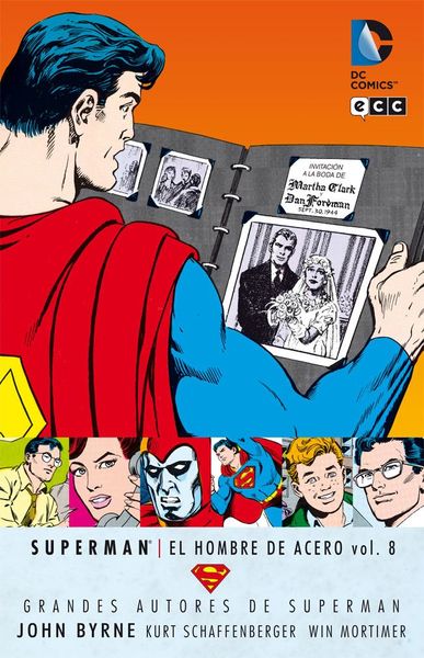 GRANDES AUTORES DE SUPERMAN: JOHN BYRNE - SUPERMAN: EL HOMBRE DE ACERO #08