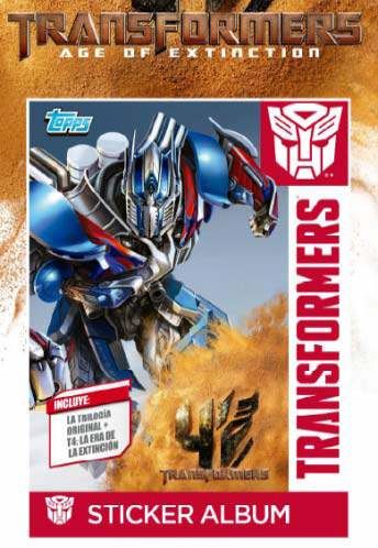 TRANSFORMERS TOPPS SOBRE STICKERS