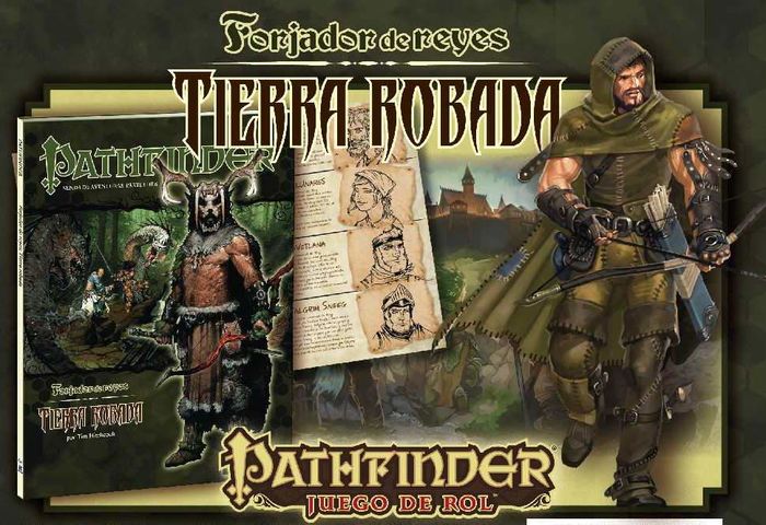 PATHFINDER JDR FORJADOR DE REYES 1: TIERRA ROBADA