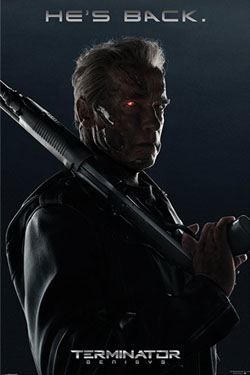 TERMINATOR GENISYS POSTER HE IS BACK 61 x 91 CM