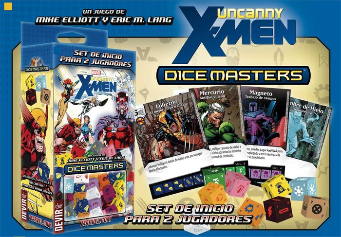 DICE MASTERS UNCANNY X-MEN STARTER (CASTELLANO)