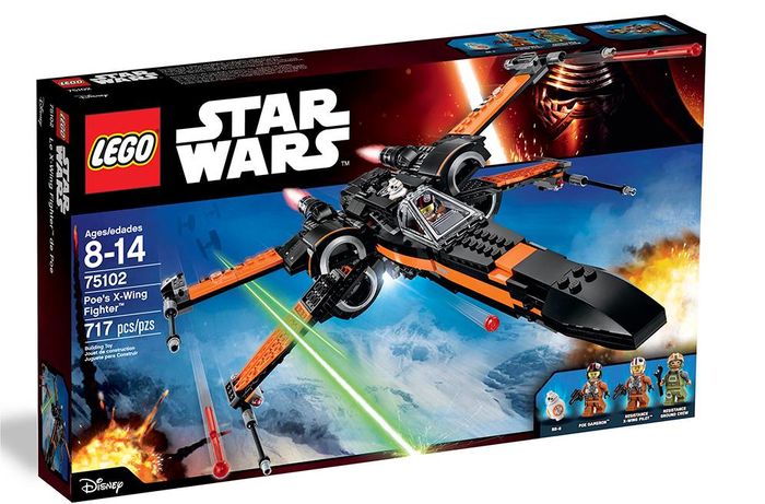 LEGO STAR WARS EPISODIO VII POE
S X-WING FIGHTER