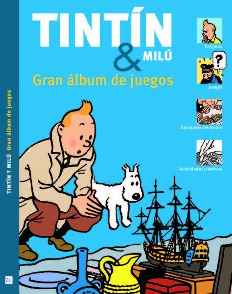 TINTIN Y MILU: GRAN ALBUM DE JUEGOS