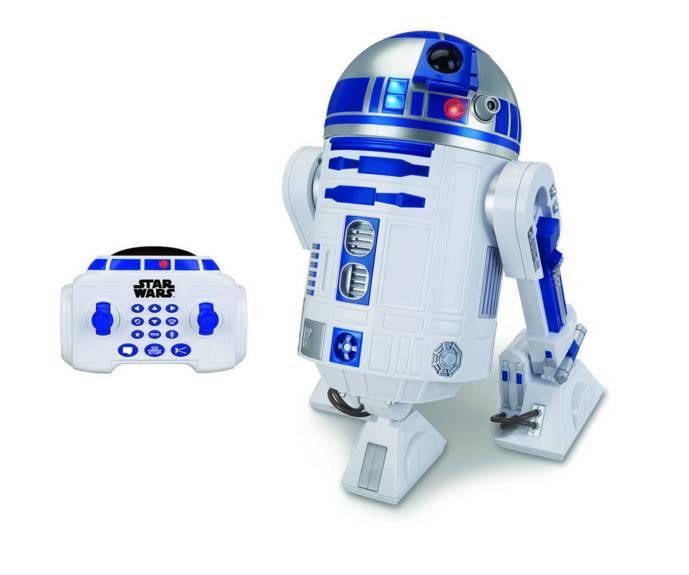 STAR WARS EP VII VEHICULO RADIOCONTROL LUZ Y SONIDO INTERACTIVE R2-D2 45 CM