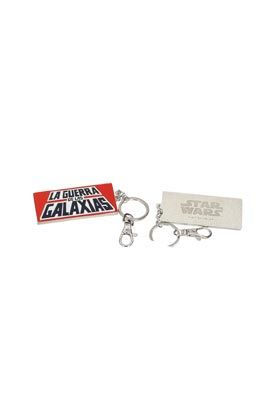 STAR WARS LLAVERO METAL GUERRA GALAXIAS LOGO CASTELLANO