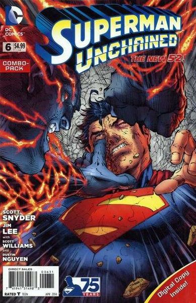 PRW: SUPERMAN UNCHAINED #6 COMBO PACK