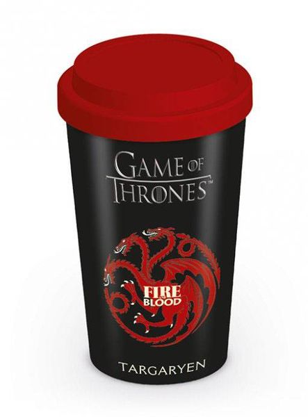 JUEGO DE TRONOS TAZA DE VIAJE TARGARYEN