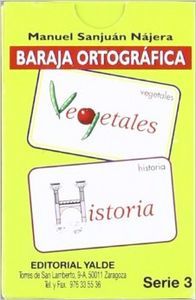 Baraja ortogrfica. Serie 3