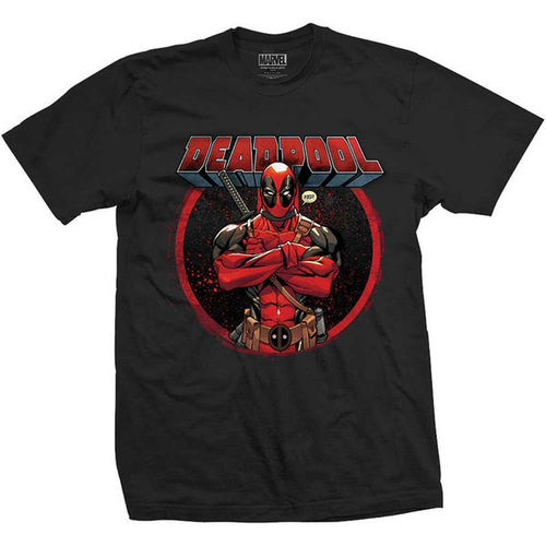 Deadpool Camiseta Crossed Arms  talla S