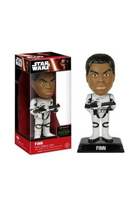 FINN STORMTROOPER CABEZON 15 CM WACKY WOBBLER STAR WARS THE FORCE AWAKENS