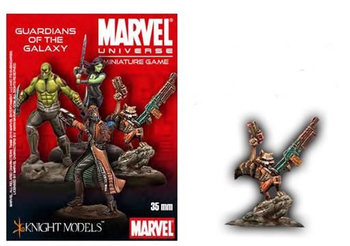 MARVEL UNIVERSE MINIATURE GAME: GUARDIANS OF THE GALAXY STARTER PACK