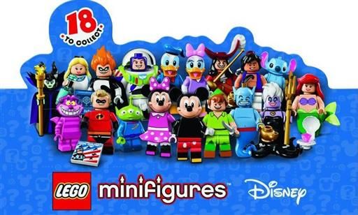 LEGO DISNEY SOBRE MINIFIGURA