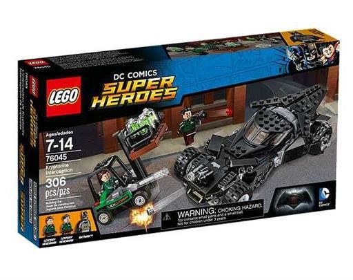 LEGO DC COMICS SUPERHEROES INTERCEPCION DE LA KRYPTONITA