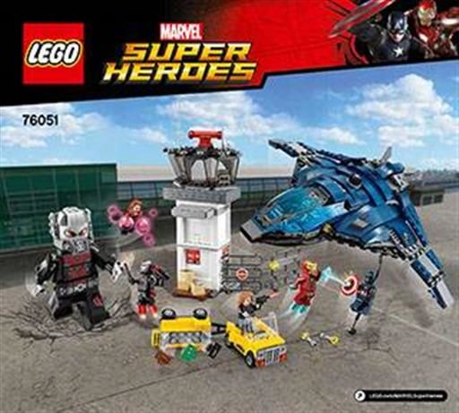 LEGO SUPER HEROES MARVEL - BATALLA DE LOS SUPERHEROES EN EL AEROPUERTO