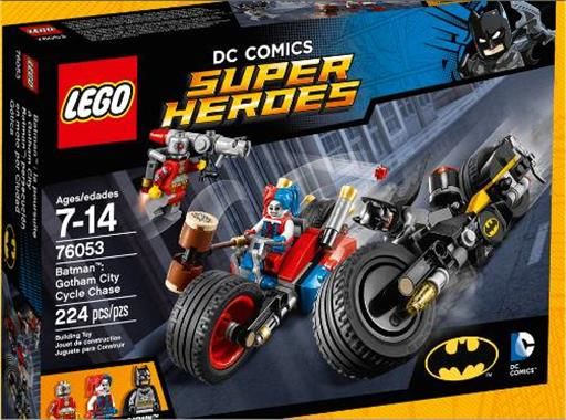 LEGO SUPER HEROES BATMAN: PERSECUCION EN MOTO POR GOTHAM CITY