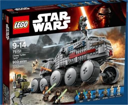 LEGO STAR WARS EPISODIO VII CLONE TURBO TANK