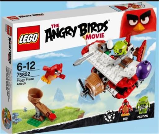LEGO ANGRY BIRDS ATAQUE EN EL AVION DE LOS CERDOS