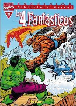 BIBLIOTECA MARVEL: LOS 4 FANTSTICOS # 23