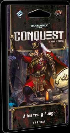 WARHAMMER 40000 CONQUEST LCG: A HIERRO Y FUEGO / MUNDO LETAL