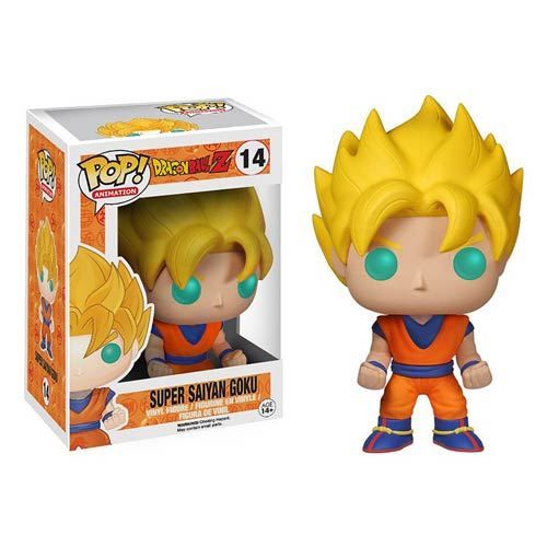 DRAGON BALL Z FIG 10 CM SON GOKU SUPER SAIYAN VINYL POP