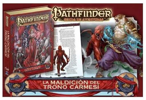 PATHFINDER JDR LA MALDICION DEL TRONO CARMESI