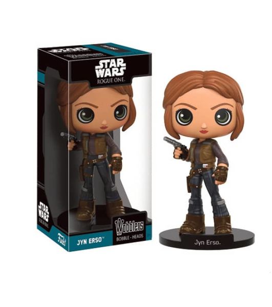 JYN ERSO FIG.15 CM WOBBLERS STAR WARS ROGUE ONE