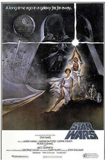 POSTER STAR WARS LA GUERRA DE LAS GALAXIAS CARTEL 61 X 91 CM