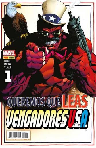 VENGADORES USA #01 (PORTADA ALTERNATIVA)