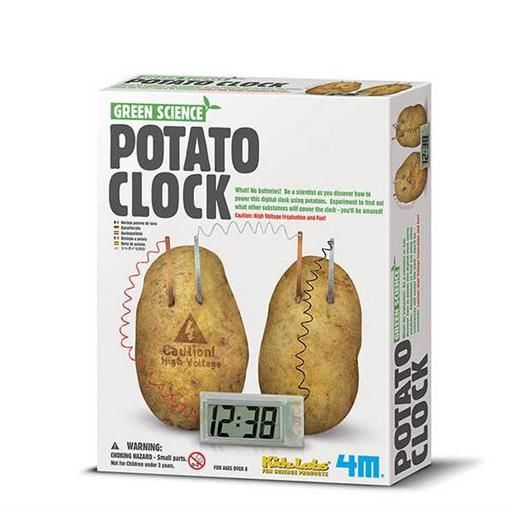 GREEN SCIENCE POTATO CLOCK