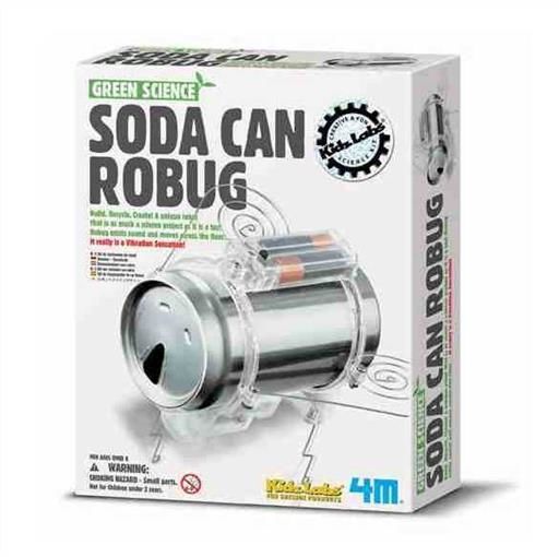 GREEN SCIENCE SODA CAN ROBUG