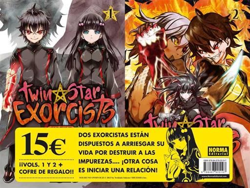 TWIN STAR EXORCISTS PACK DE LANZAMIENTO