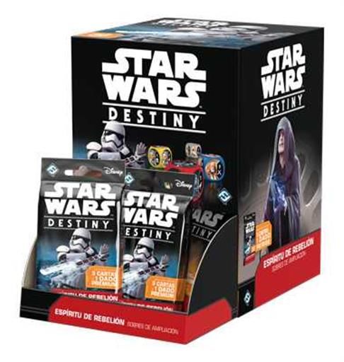 STAR WARS DESTINY. ESPIRITU DE REBELION SOBRE AMPLIACION