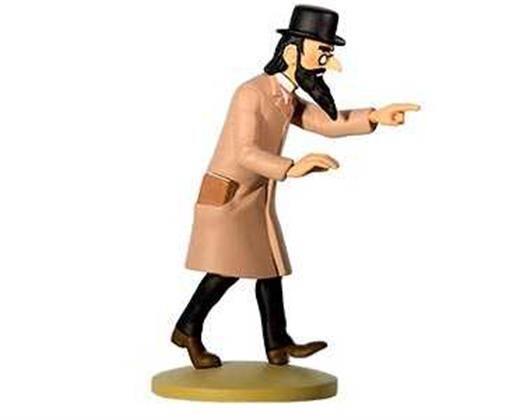 FIGURAS DE TINTIN: LA COLECCION OFICIAL #60 SAKHARINE PUJANDO