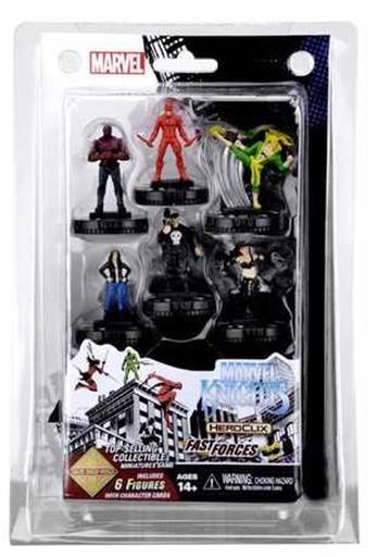 MARVEL HEROCLIX: AVENGER / DEFENDER WAR MARVEL KNIGHTS FAST FORCES