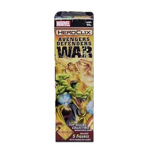 MARVEL HEROCLIX: AVENGER / DEFENDER WAR BOOSTER (INGLES)