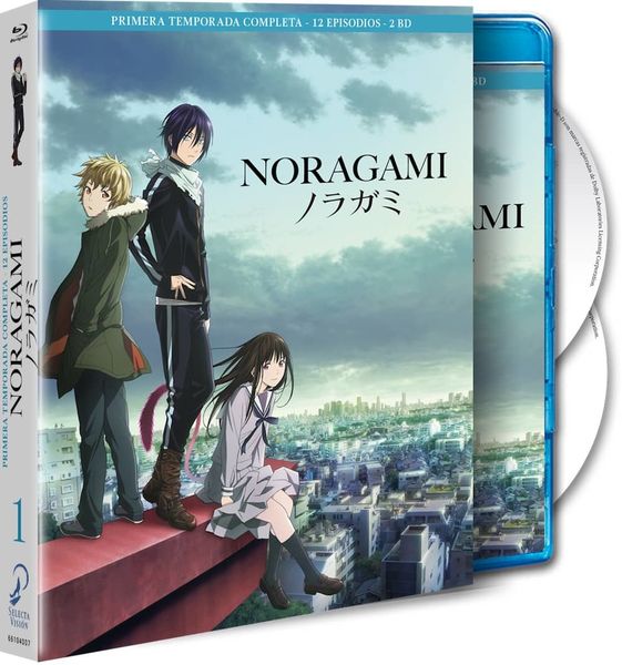 NORAGAMI TEMPORADA 1- EPISODIOS 1 AL 12. BLU-RAY