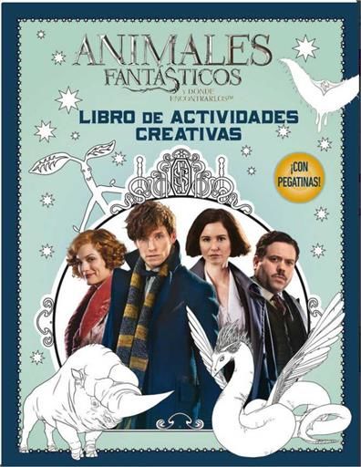 ANIMALES FANTASTICOS LIBRO DE ACTIVIDADES CREATIVAS