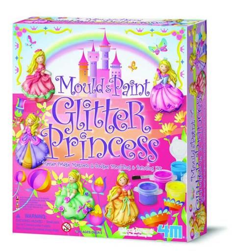 4M MOULD & PAINT GLITTER PRINCESS