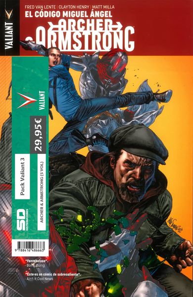 PACK VALIANT 03. ARCHER & ARMSTRONG (5 VOL)