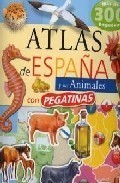 ATLAS DE ESPA�A Y SUS ANIMALES CON PEGATINAS
