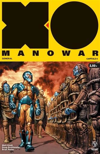 Portada de XO MANOWAR #04