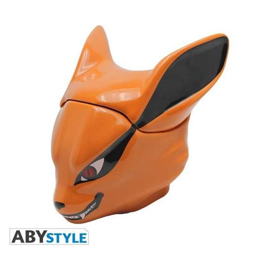 Portada de NARUTO SHIPPUDEN TAZA 3D 400 ML KYUBI