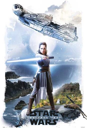 POSTER STAR WARS EPISODIO VIII REY